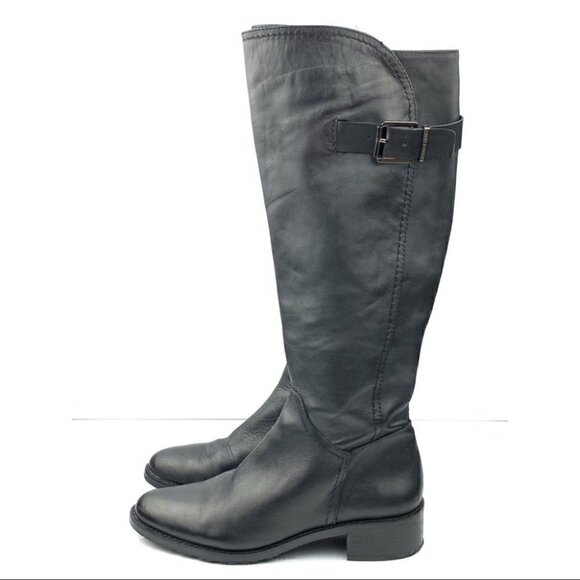 Arturo Chiang Darren knee high boots sz 8 leather - Picture 3 of 13
